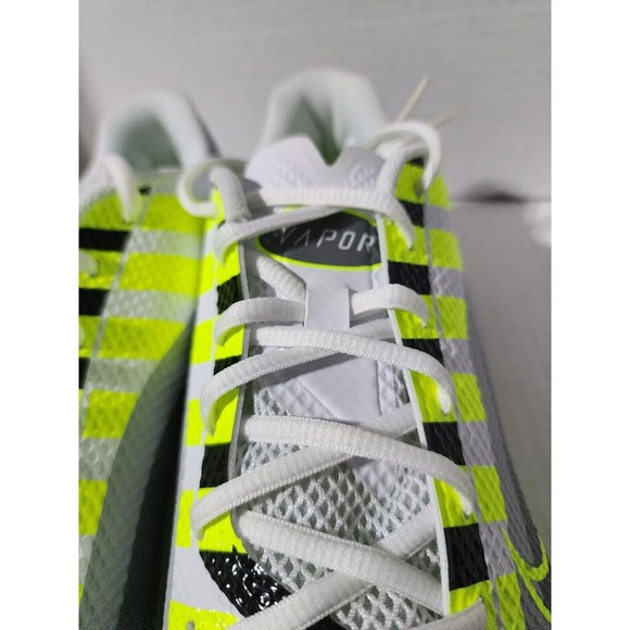 Nike Vapor Edge Speed 360 Football Cleats White/Volt/Grey  DQ5110-071 Size 10 - Picture 7 of 10
